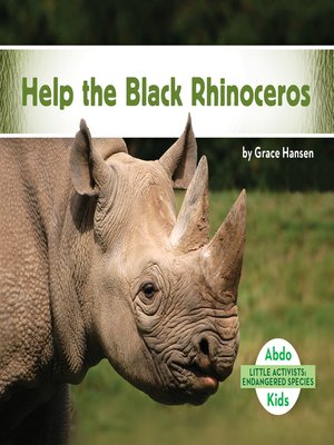 cover image of Help the Black Rhinoceros